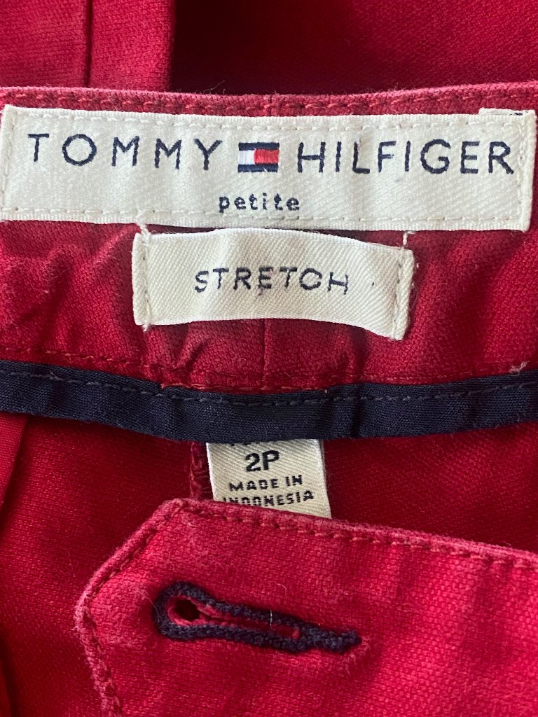 Tommy Hilfiger Petite Cropped Trouser Size UK10 - Pre-loved