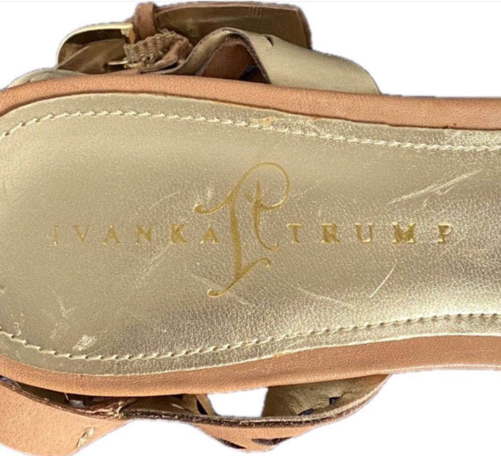 Ivanka Trump Leather Sandals - UK10