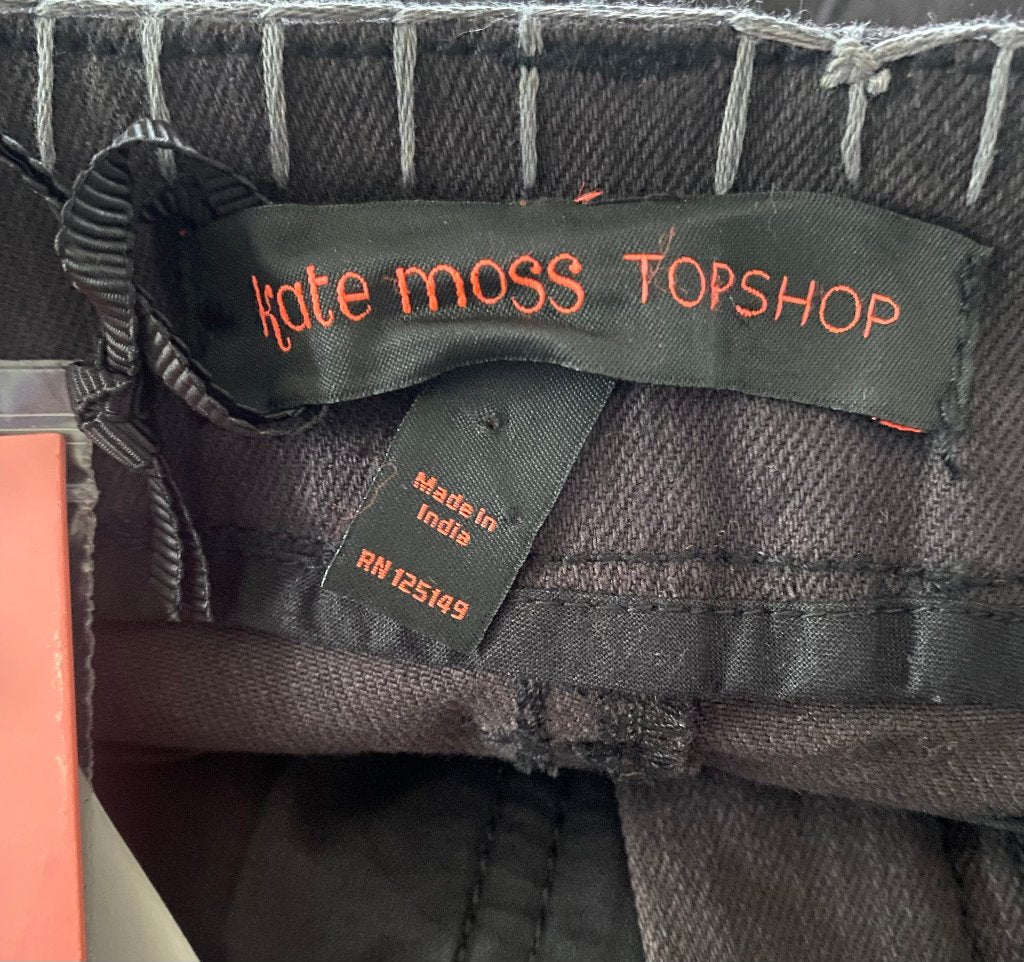 TOPSHOP Brown Shorts - Size UK10