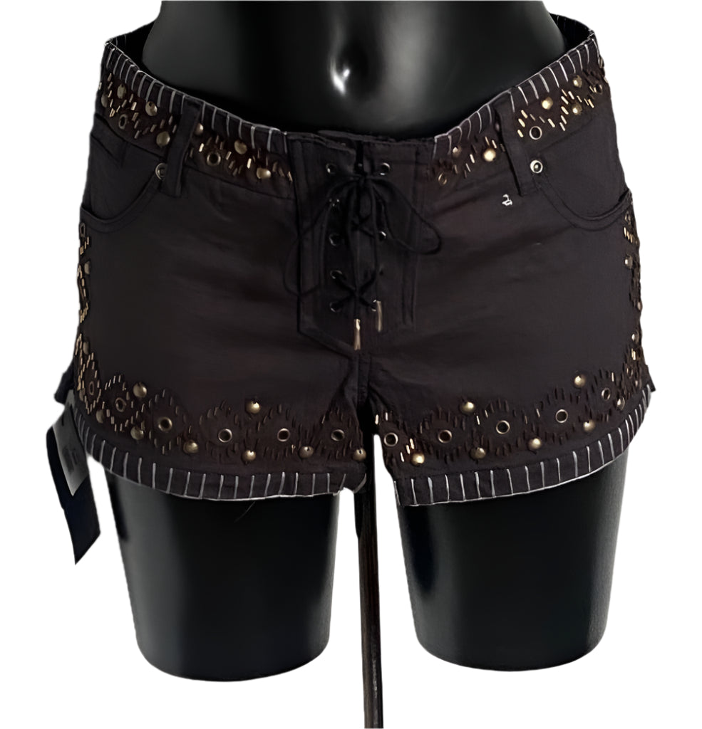 Kate Moss Brown Shorts - Size UK10