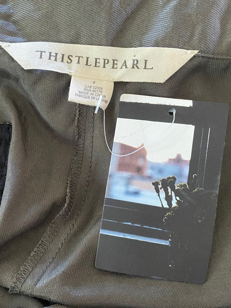 ThistlePearl Khaki Shorts Size UK8 - NEW with Tags