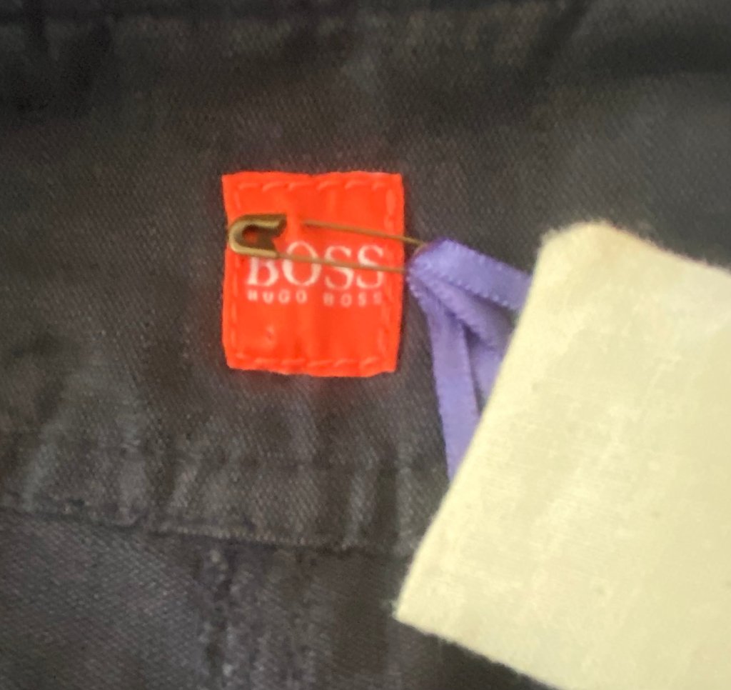 Hugo Boss Linen Harem Shorts Size UK14 - NEW with Tags