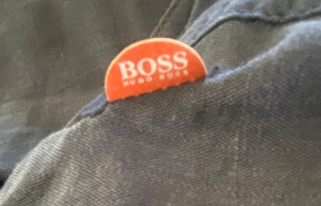 Hugo Boss Linen Harem Shorts Size UK14 - NEW with Tags