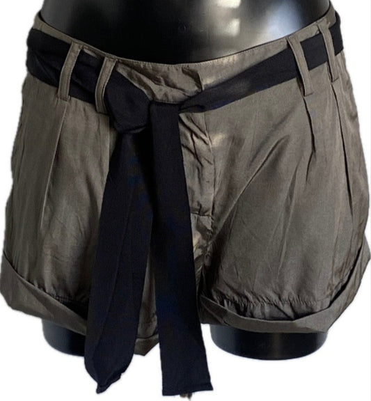 THISTLEPEARL Khaki Shorts - Size UK8