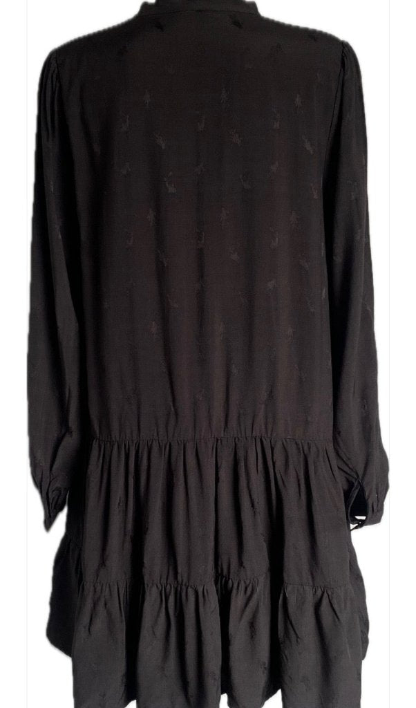 ICHI Black Smock Dress Size UK8 - NEW with Tags