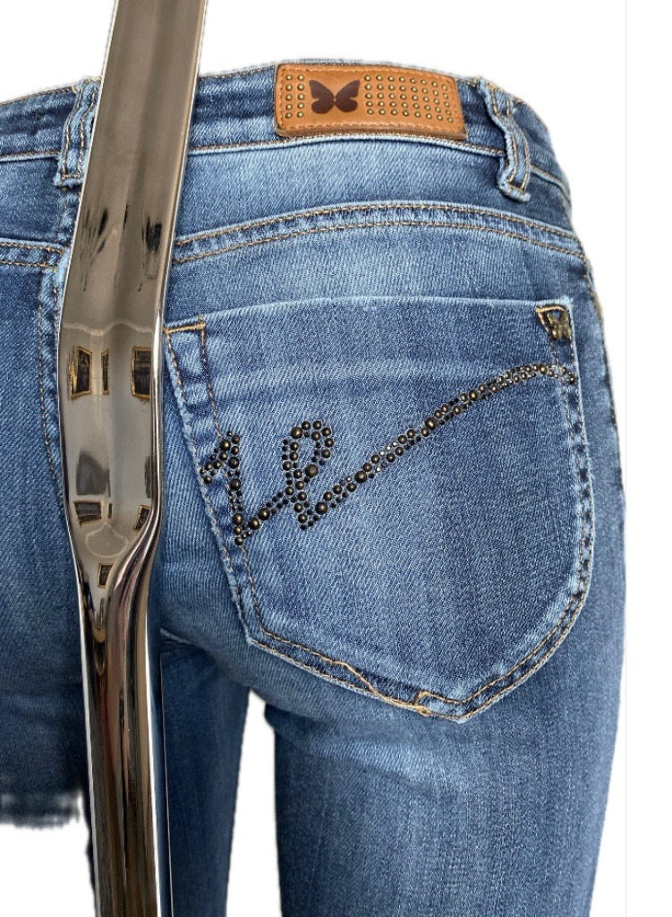 MAX MARA WEEKEND Jeans Rhinestone