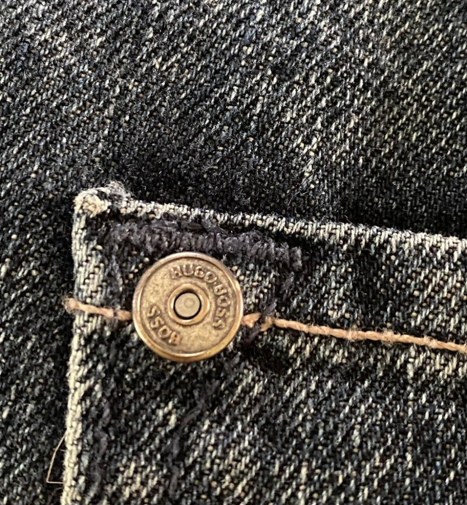 Hugo Boss Dark Wash W34 Jeans - Rivet