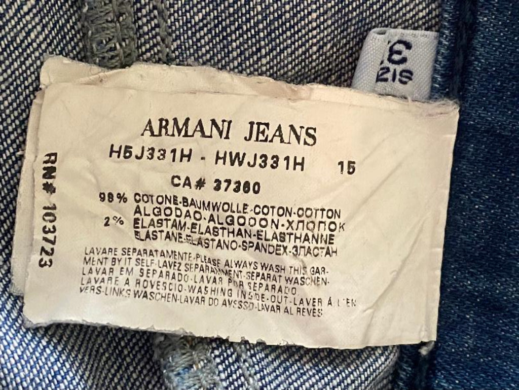 Armani Jeans Blue Flared Jeans - UK12 Mix