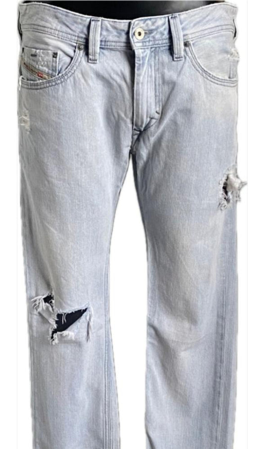 Diesel Thanaz Light Washed Jeans