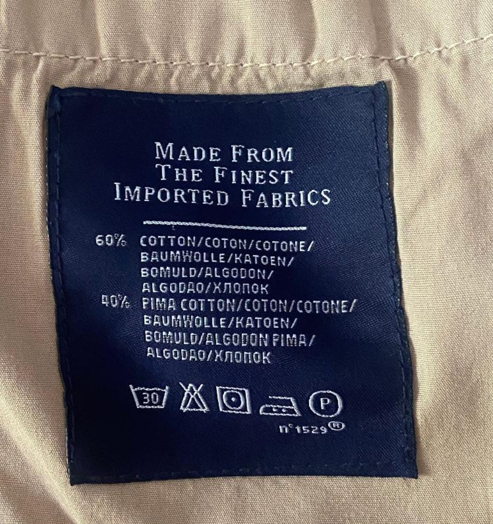 Polo Beige Cotton Jeans - Finest Materials