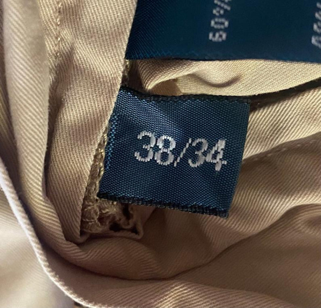 Polo Beige Cotton Jeans - W34 x 38
