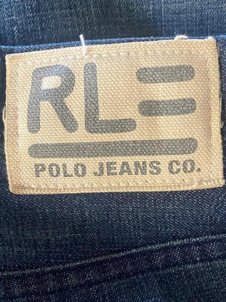 Polo Dark Wash Jeans - Name Badge