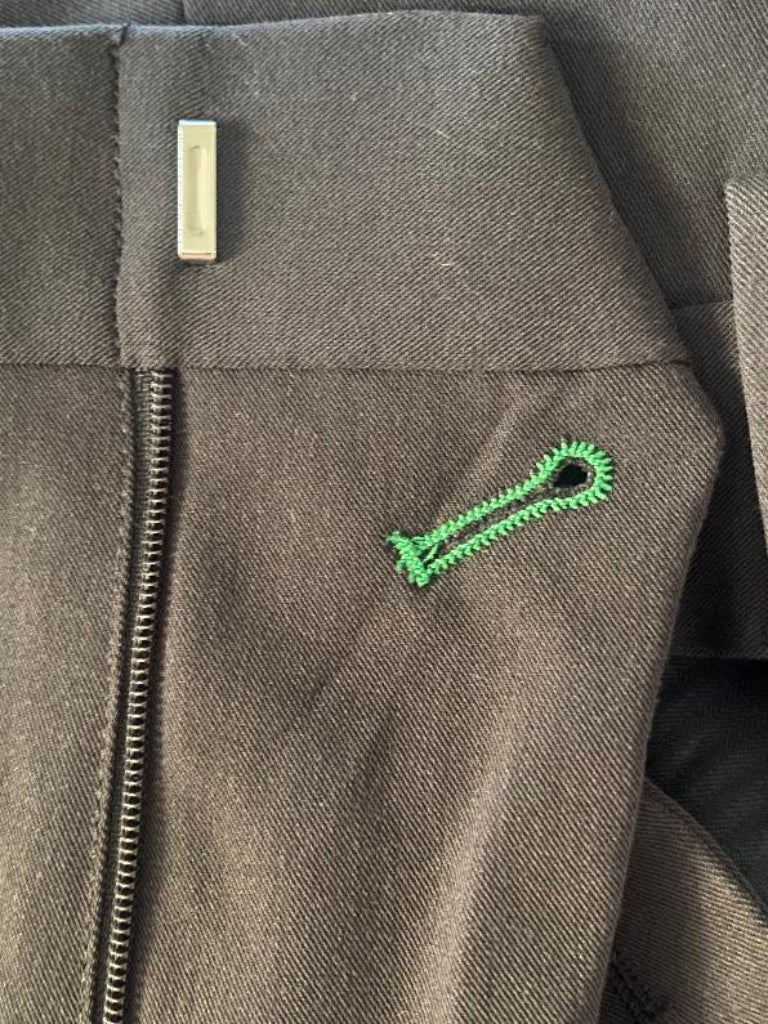 Tommy Hilfiger Navy Trousers - Fixing