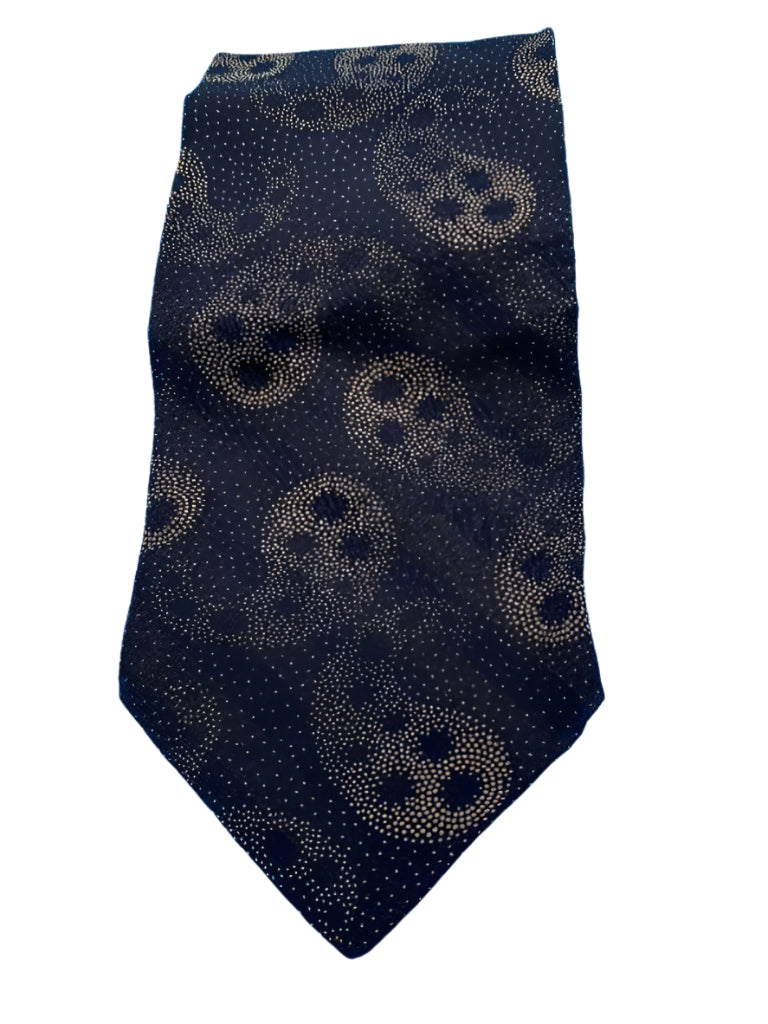 Giorgio Armani Black & Gold 100% Silk Tie
