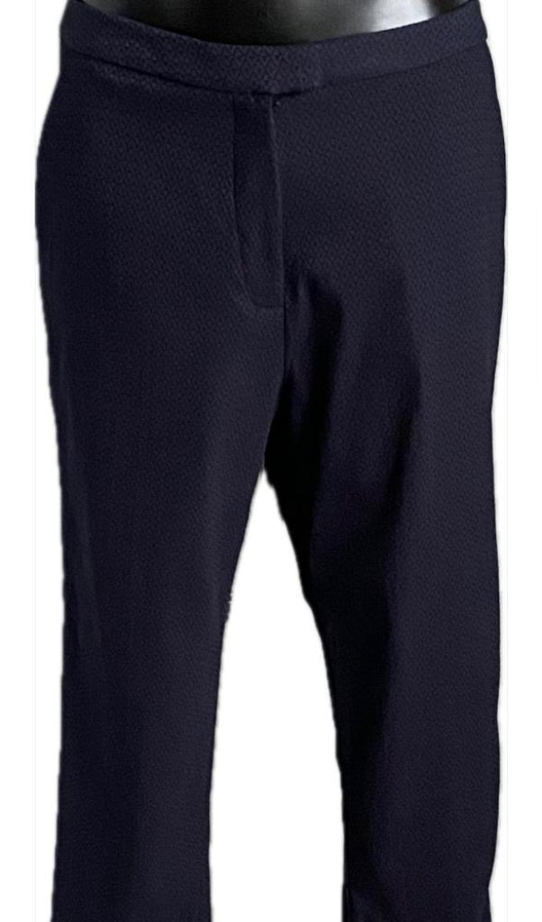 Warehouse Navy Trousers - Size UK12