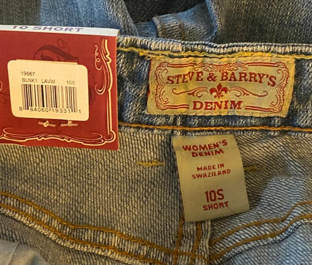 Steve & Barry's Blue Flare Jeans - Tags