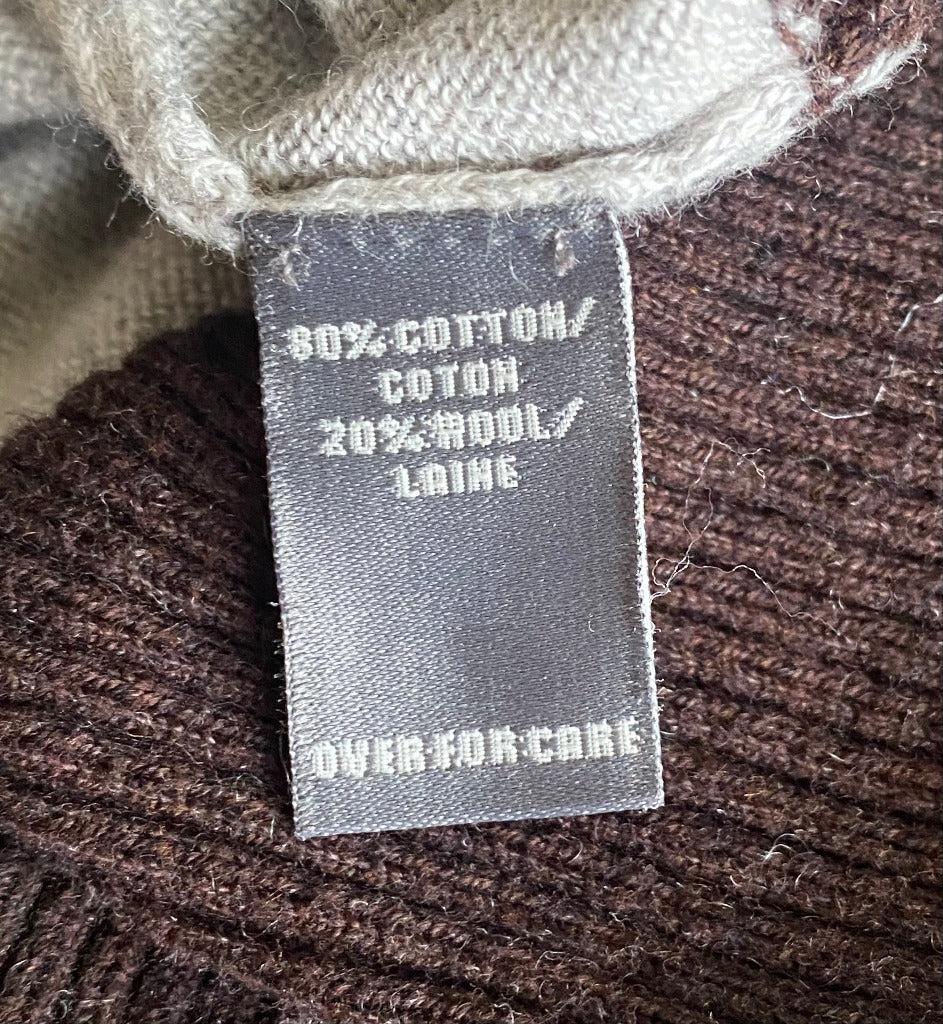 Abercrombie & Fitch Striped Jumper - Wool and Cotton Mix