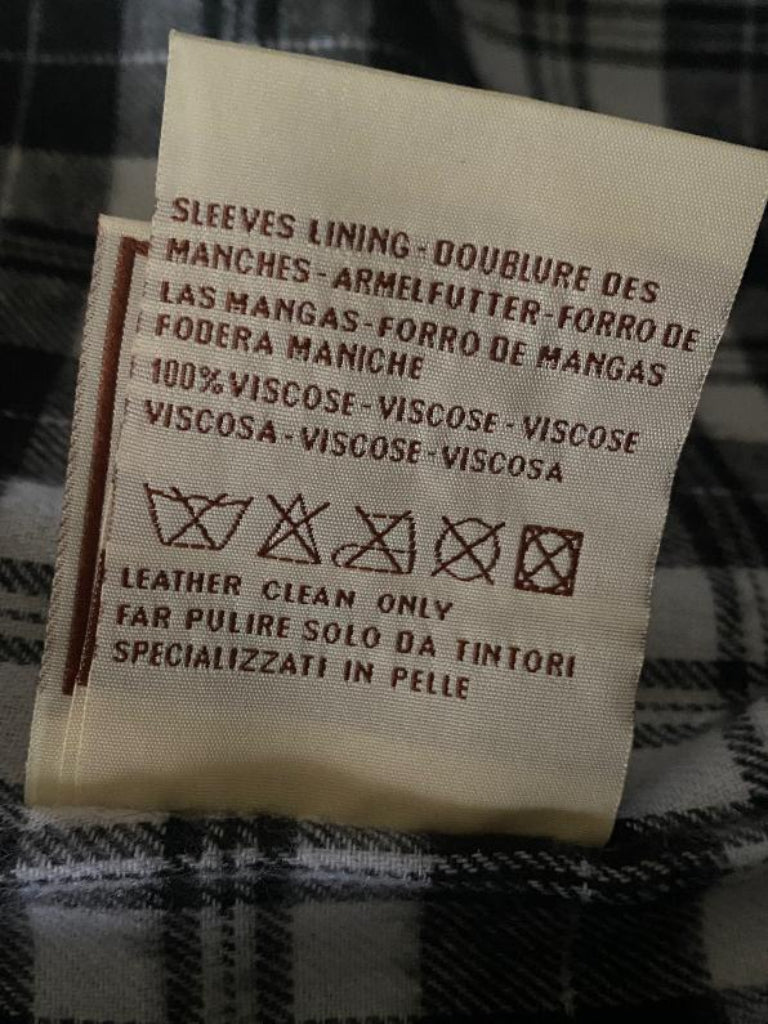 Belstaff Brown Leather Jacket - Leather Clean Only