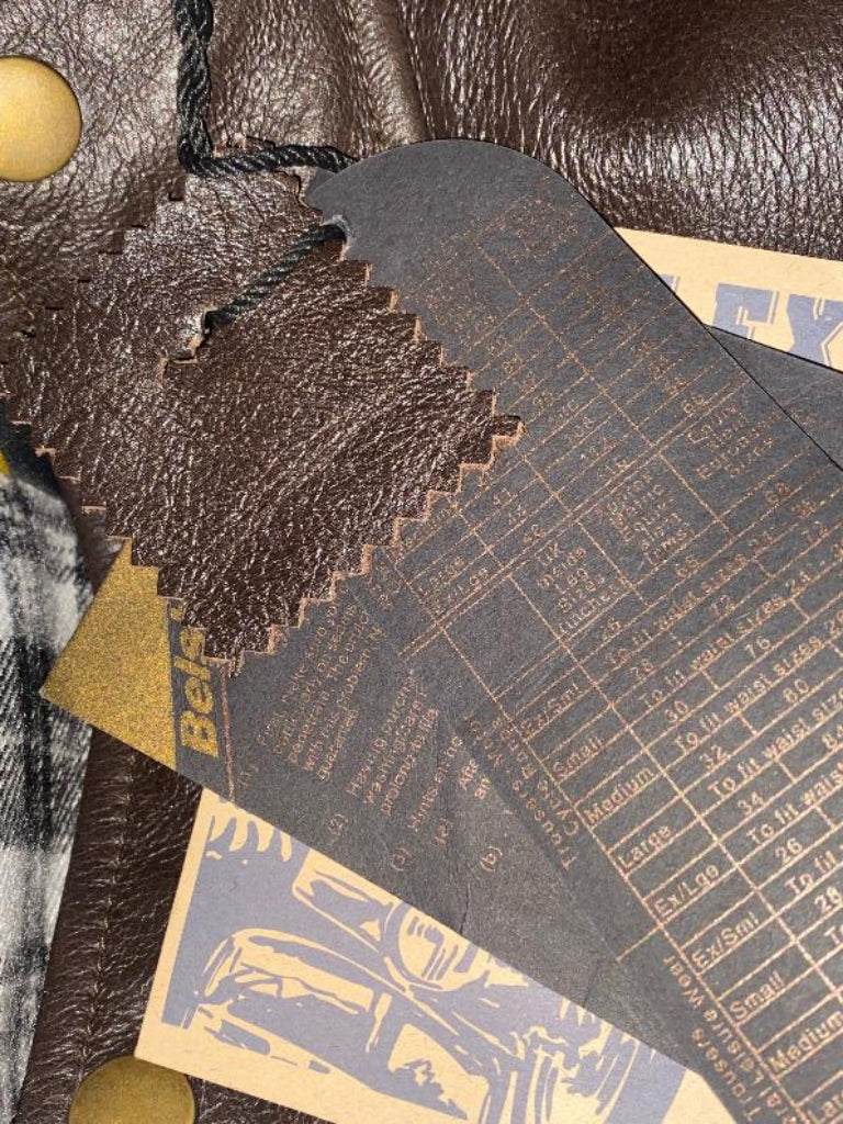 Belstaff Leather Jacket - Tags & Leather Swabs
