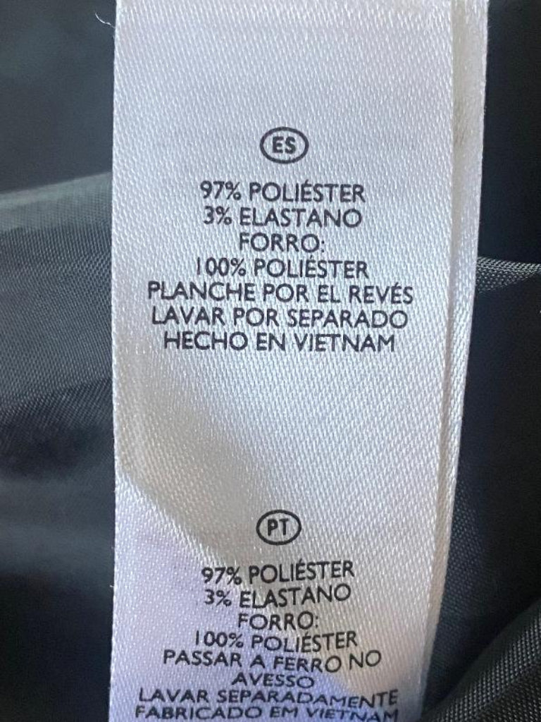 TEATRO Black Dress with Lace Panel - UK12