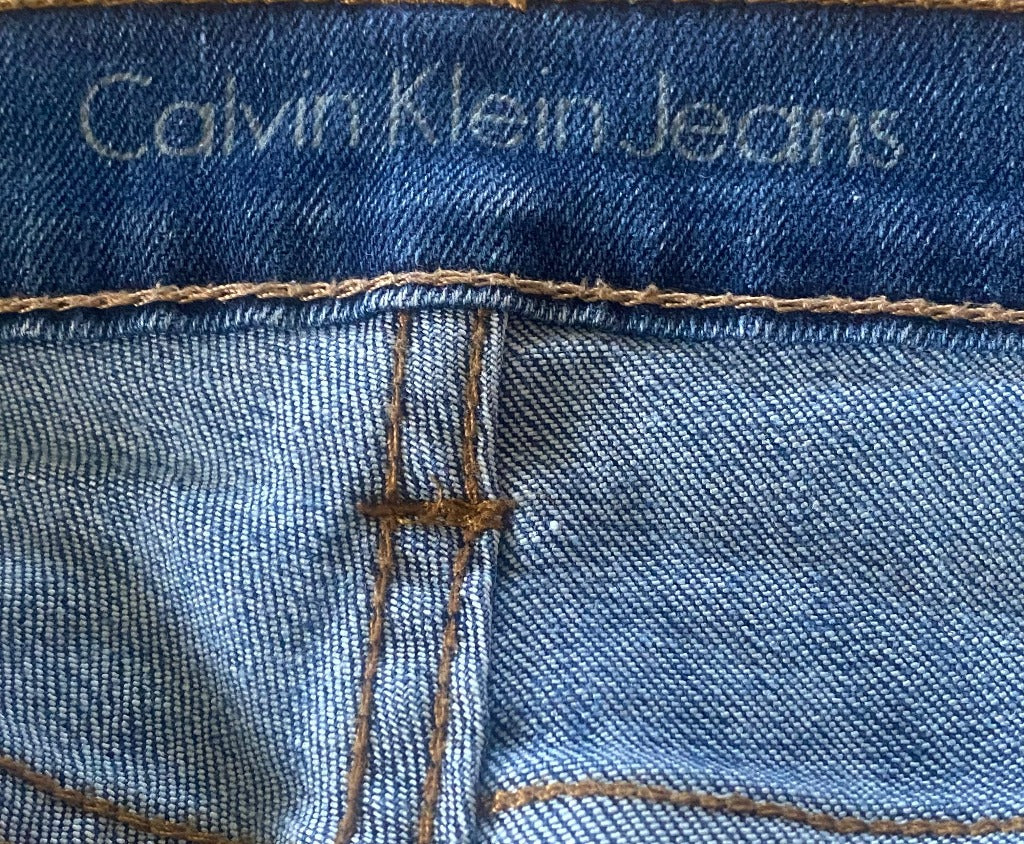Calvin Klein Blue Boyfriend Jeans - UK10