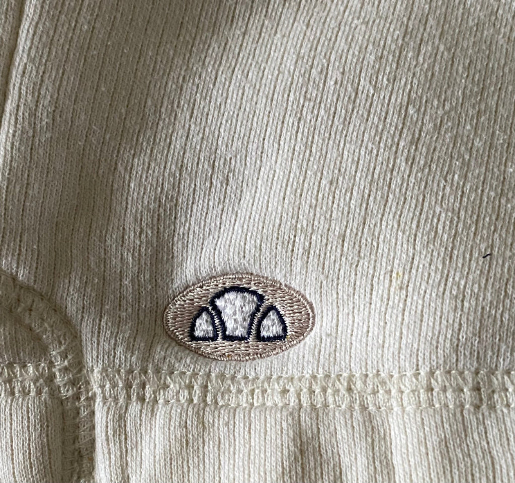 Ellesse Vintage Cream Track Suit - Badge