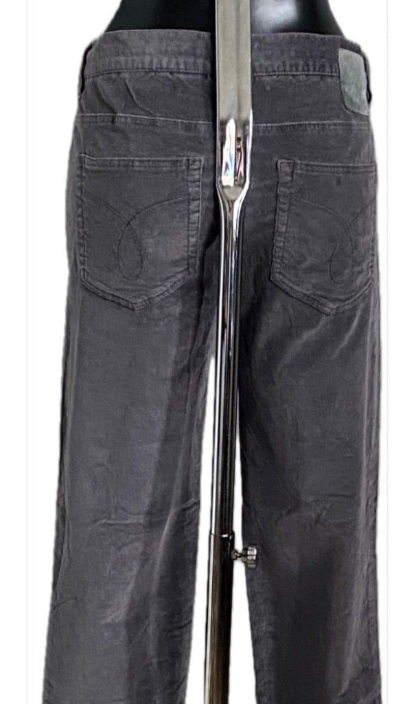 Calvin Klein Grey Corduroy Jeans - UK12