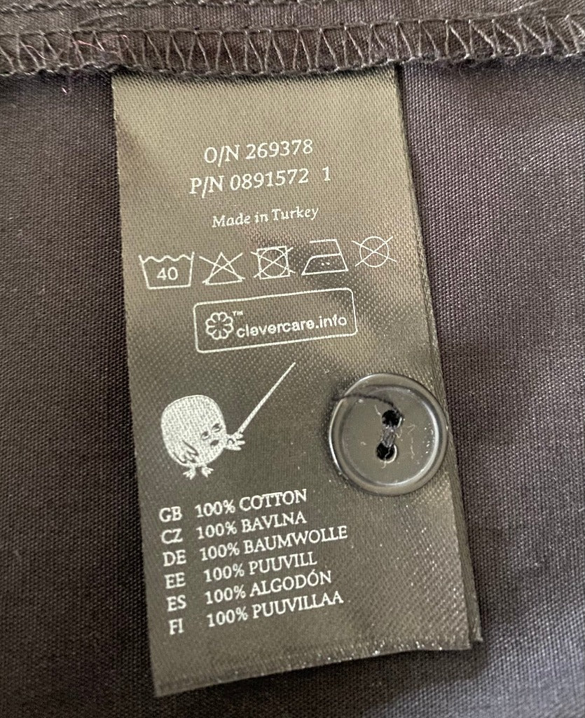 MONKL Black Smock Dress - Size UK L