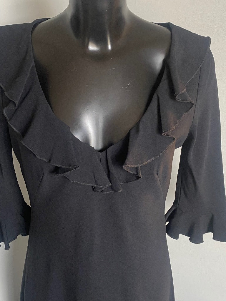 Moschino Vintage Black Dress - Size UK12