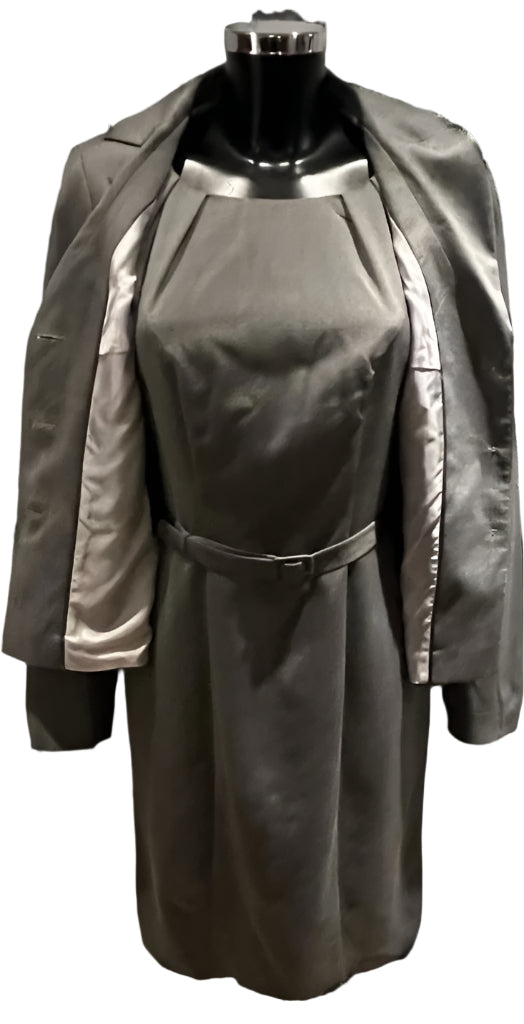 L.K. BENNETT Grey Dress Suit - Inside