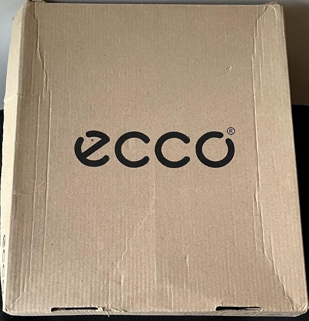 ECCO Purple Leather Boots - UK 2.5