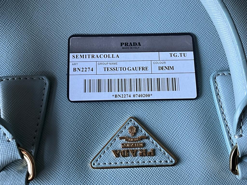 PRADA Leather Galleria Handbag Authenticity