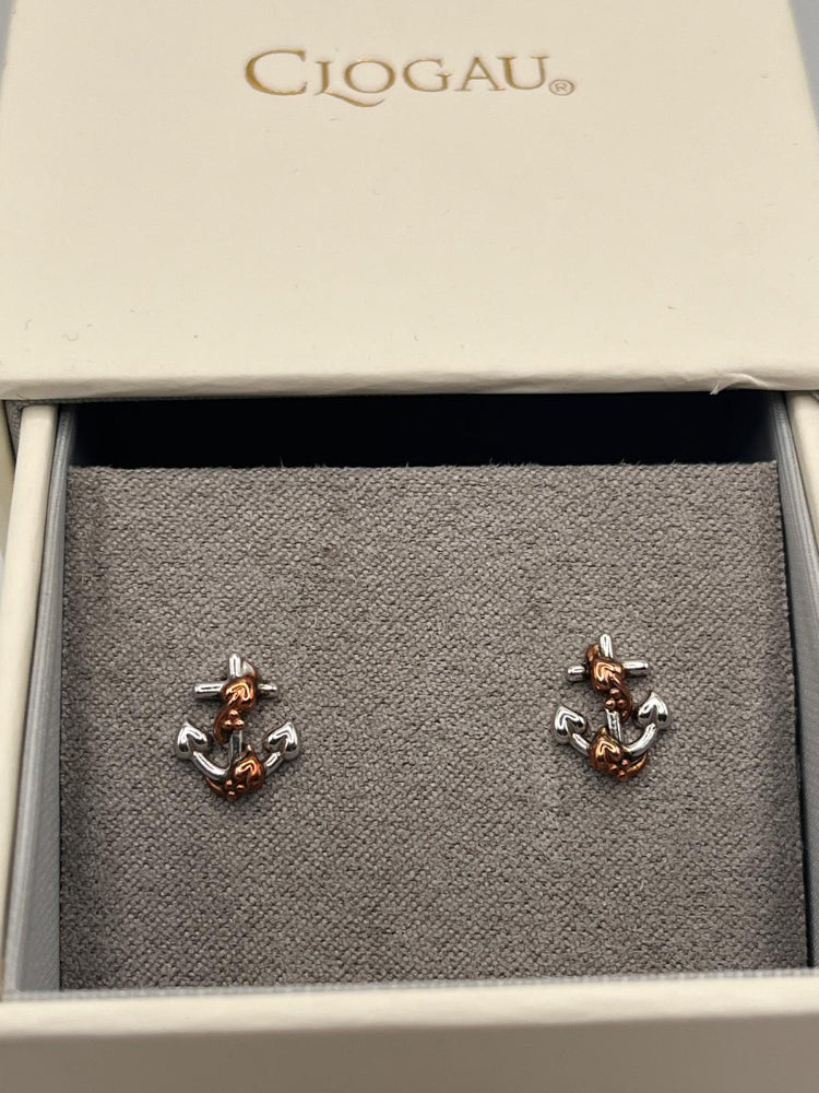 Clogau Anchor Earrings