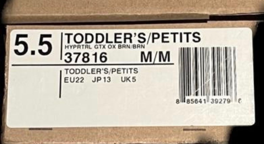 Timberland Toddler Trainers size EU22 UK5 - New in Box