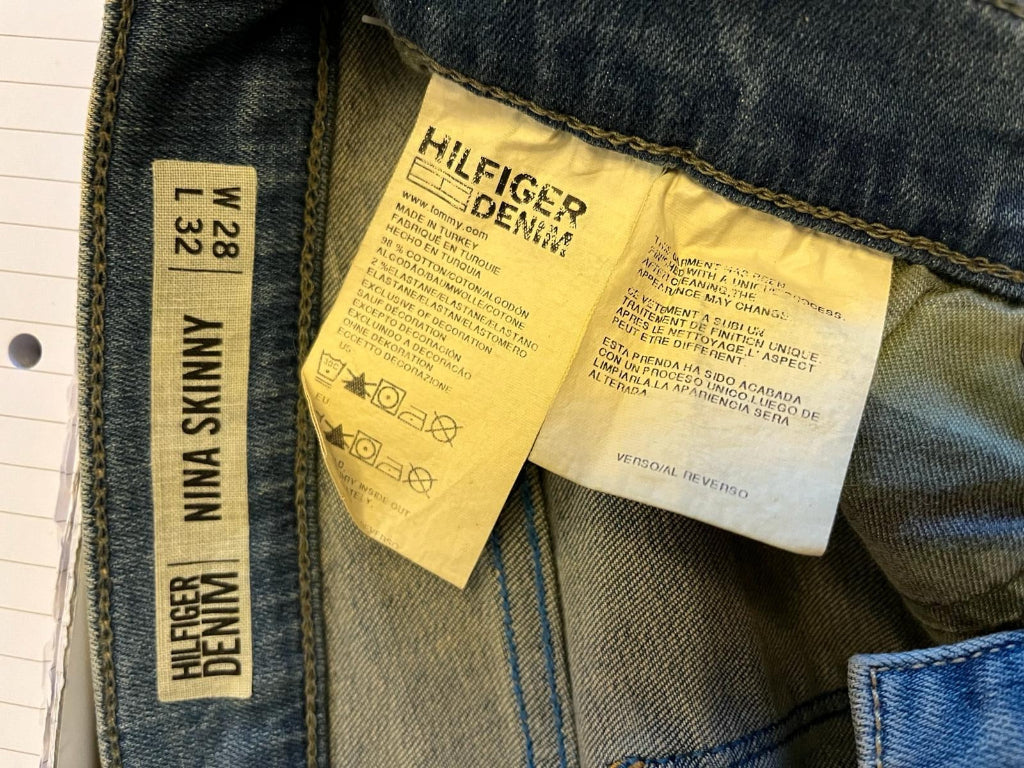 Tommy Hilfiger Stonewash Jeans Material