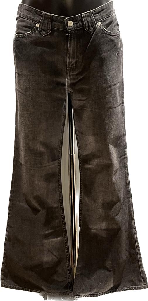 Polo Jeans Black Flared Jeans - UK 10