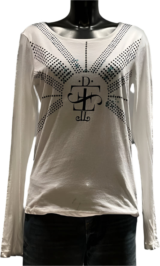Diesel White Long Sleeve T shirt -  Size XL