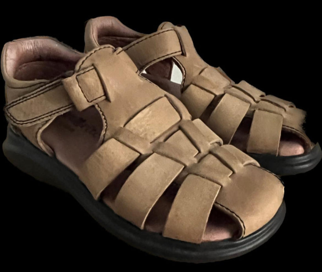 START-RITE Brown Leather Sandals