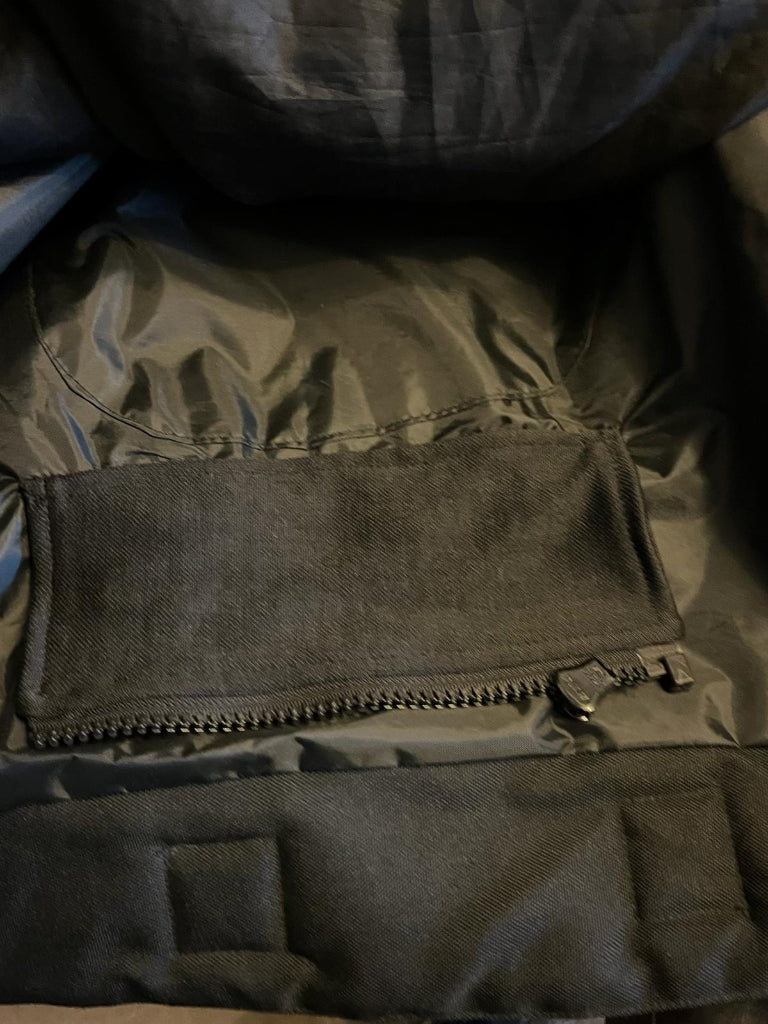 Unbranded black and yellow motorbike coat - Inside Pockets