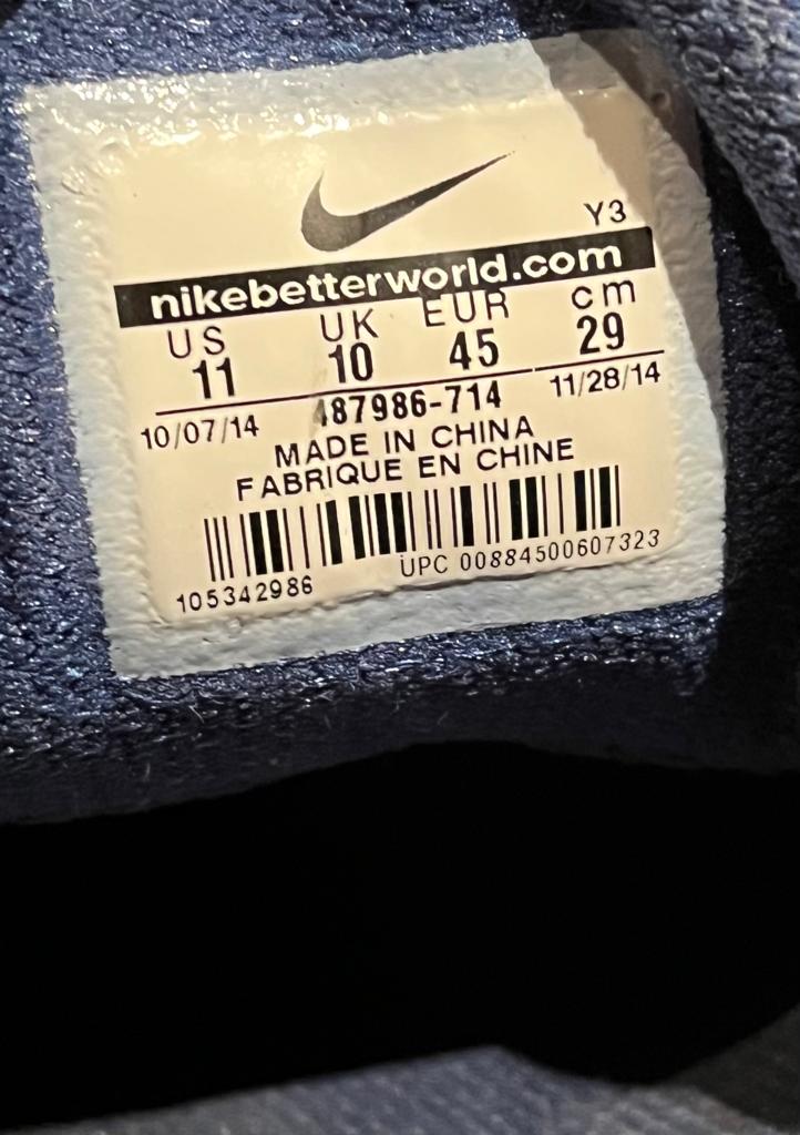 NIKE Fluorescent Green Trainers - UK 10