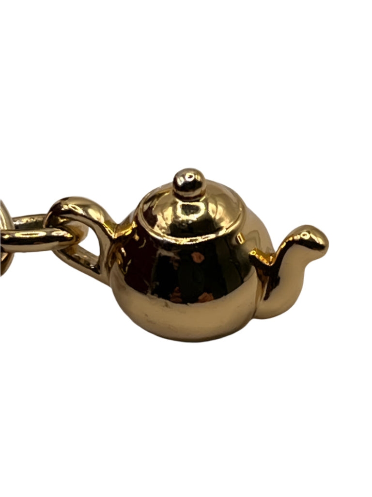 MULBERRY Purple Bracelet - Teapot Charm