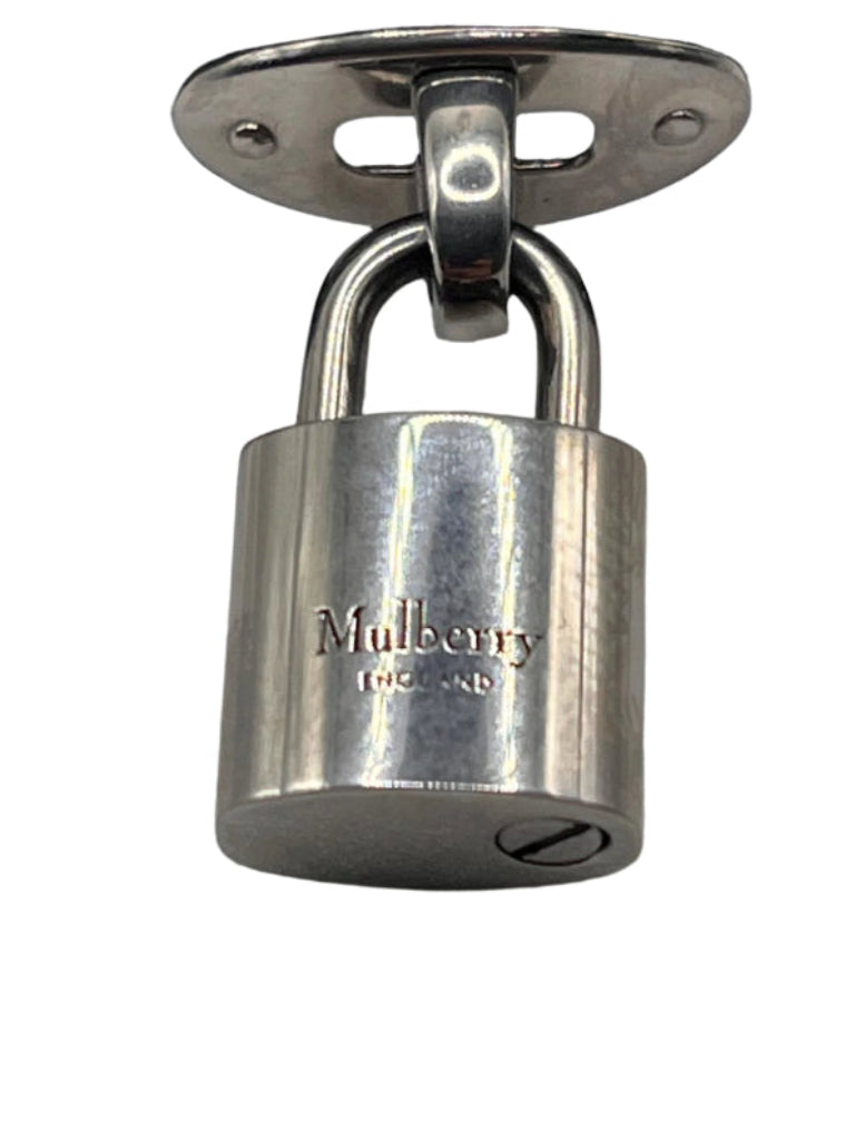 Mulberry Black Padlock Bracelet Lock