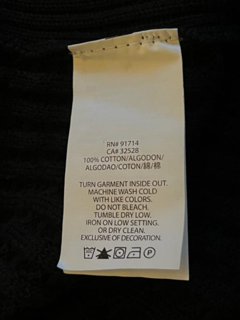 AX Armani Exchange Black Jumper - Wash Label