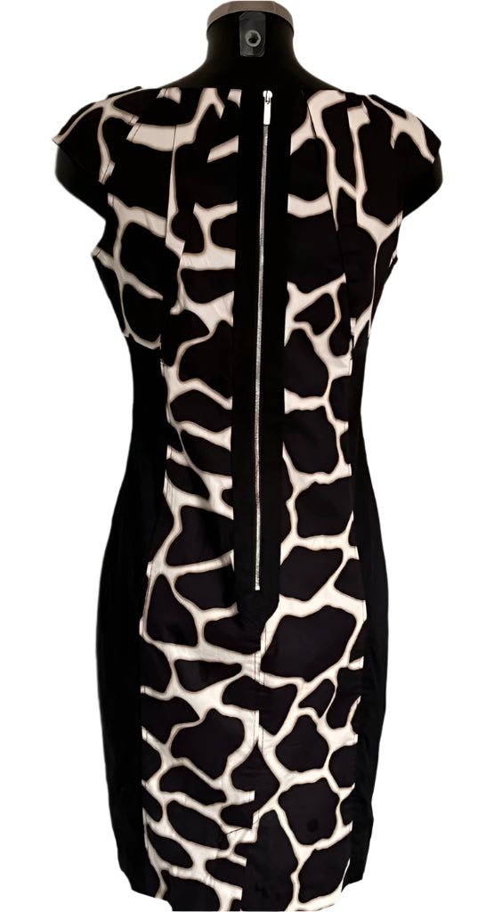 KAREN MILLEN Black & White Dress - UK12