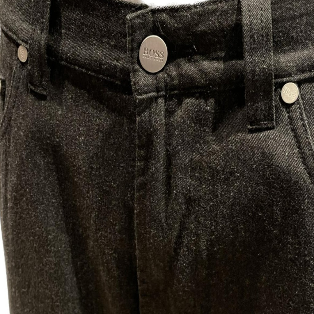 Hugo Boss Dark Grey Alabama Button