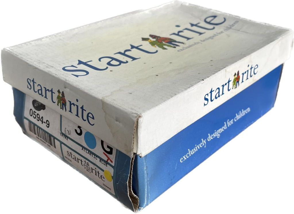 Start-rite Tryke Navy Shoes - UK 3G
