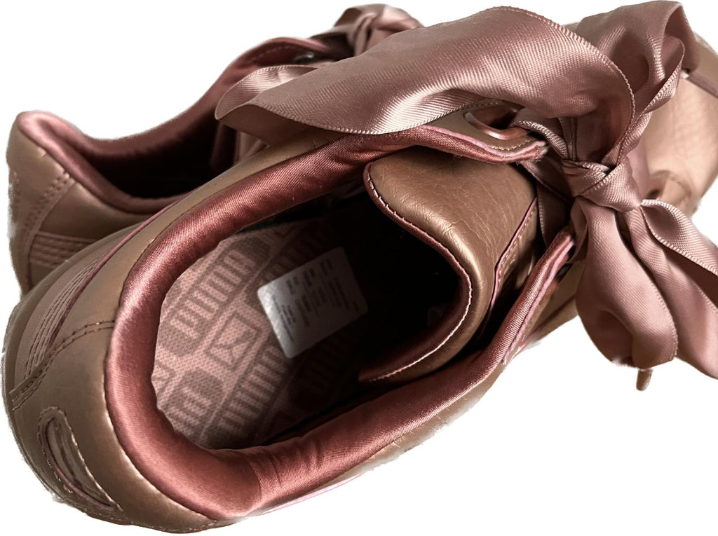 PUMA Rose Gold Trainers  - Size UK 6