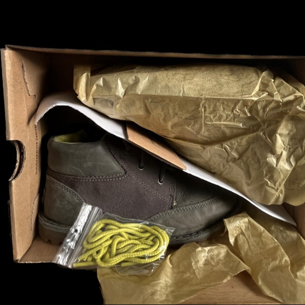 UGG Leather Boots - Size UK9 Infant - Pre-loved with box
