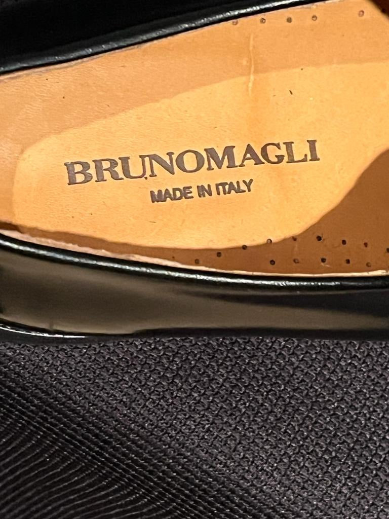 Bruno Magli Black Leather Shoes - UK 8