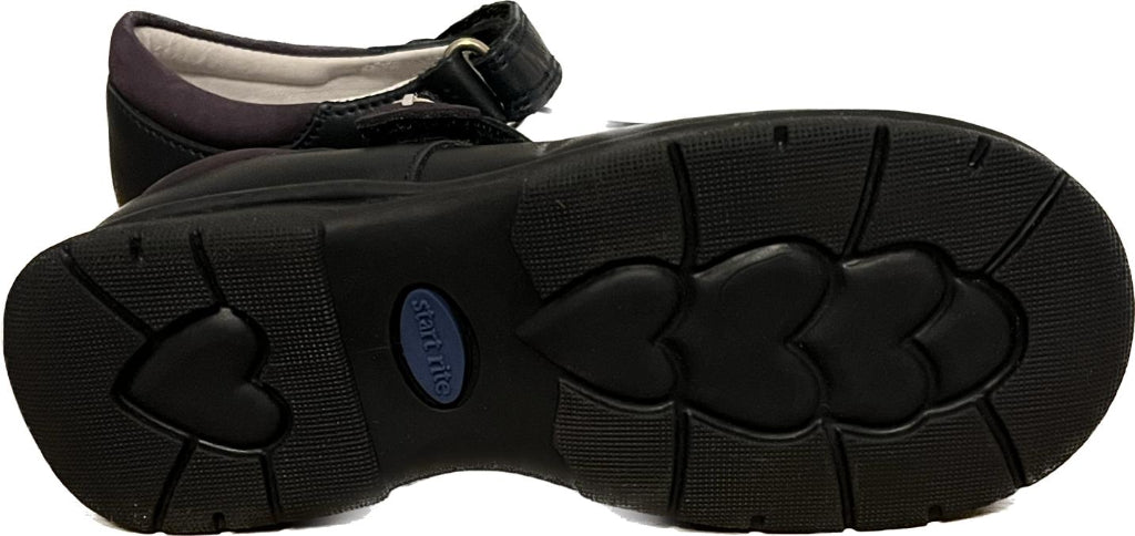 START-RITE Navy Leather Shoes - UK 9.5